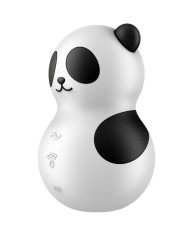SATISFYER - POCKET PANDA STIMULATEUR & VIBRATEUR NOIR ET BLANC