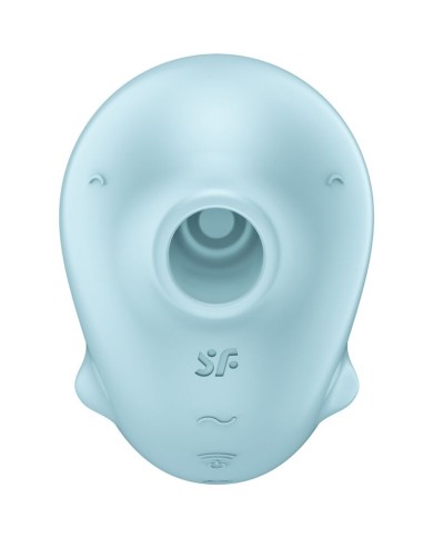 SATISFYER - SASSY SEAL STIMULATEUR ET VIBRATEUR BLEU