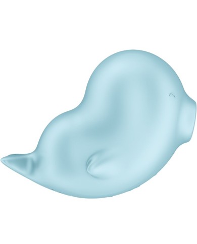 SATISFYER - SASSY SEAL STIMULATEUR ET VIBRATEUR BLEU