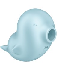 SATISFYER - SASSY SEAL STIMULATEUR ET VIBRATEUR BLEU