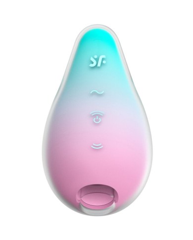 SATISFYER - MERMAID VIBES STIMULATEUR & VIBRATEUR MENTHE ET ROSE