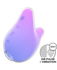 SATISFYER - MERMAID VIBES STIMULATEUR & VIBRATEUR VIOLET ET ROSE