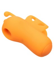 CALEXOTICS - NEON VIBES BUZZING VIBE LE STIMULATEUR DE DOIGTS 10 VIBRATIONS ORANGE