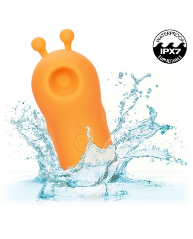 CALEXOTICS - NEON VIBES BUZZING VIBE LE STIMULATEUR DE DOIGTS 10 VIBRATIONS ORANGE