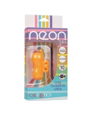 CALEXOTICS - NEON VIBES BUZZING VIBE LE STIMULATEUR DE DOIGTS 10 VIBRATIONS ORANGE