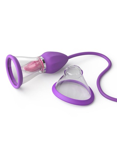 FANTASY FOR HER - TUYAU D'ASPIRATION MAXIMUM ULTIME PLAISIR AVEC LANGUE STIMULANTE VIOLET