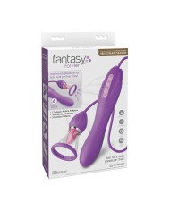 FANTASY FOR HER - TUYAU D'ASPIRATION MAXIMUM ULTIME PLAISIR AVEC LANGUE STIMULANTE VIOLET