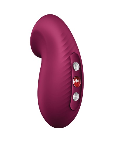 FUN FACTORY - VIBRATEUR À IMPULSIONS D'AIR DESIRE ROUGE VIN