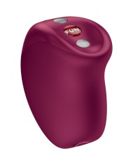 FUN FACTORY - VIBRATEUR À IMPULSIONS D'AIR MEA ROUGE VIN