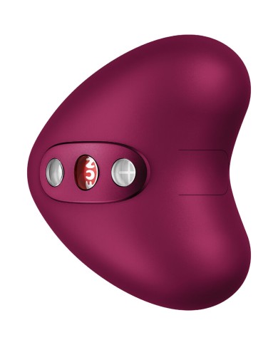 FUN FACTORY - VIBRATEUR À IMPULSIONS D'AIR LIBERA ROUGE VIN