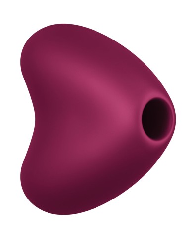 FUN FACTORY - VIBRATEUR À IMPULSIONS D'AIR LIBERA ROUGE VIN