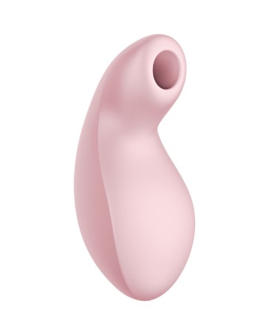 FUN FACTORY - VIBRATEUR À IMPULSIONS LUNA AIR ROSE PÂLE