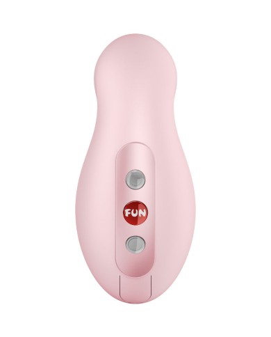 FUN FACTORY - VIBRATEUR À IMPULSIONS LUNA AIR ROSE PÂLE