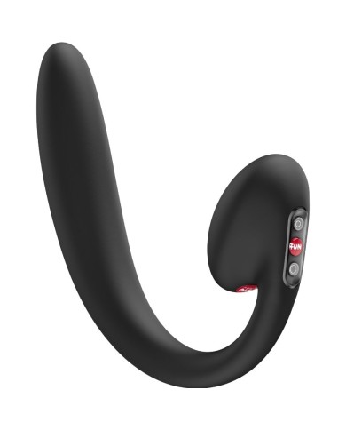 FUN FACTORY - VIBRATEUR À DOUBLE IMPULSION D'AIR INSERABLE CRESCENDO NOIR