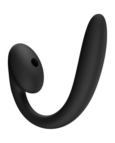 FUN FACTORY - VIBRATEUR À DOUBLE IMPULSION D'AIR INSERABLE CRESCENDO NOIR