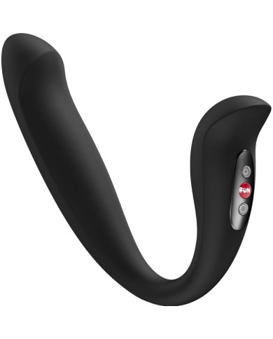 FUN FACTORY - VIBRATEUR À DOUBLE IMPULSION D'AIR INSÉRABLE VELOCE NOIR