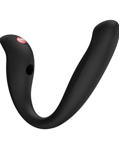 FUN FACTORY - VIBRATEUR À DOUBLE IMPULSION D'AIR INSÉRABLE VELOCE NOIR
