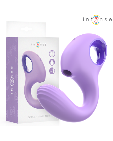 INTENSE - BAXTER VIBRATEUR & STIMULATEUR VIOLET