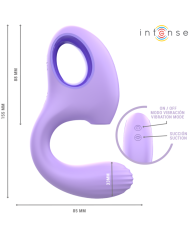 INTENSE - BAXTER VIBRATEUR & STIMULATEUR VIOLET