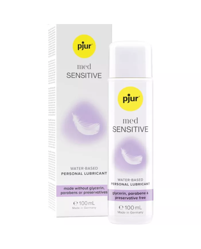PJUR - MED LUBRIFIANT BASE D'EAU SENSITIVE GLIDE 100 ML PJUR - MED LUBRIFIANT BASE D'EAU SENSITIVE GLIDE 100 ML