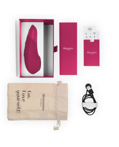 WOMANIZER - STIMULATEUR CLITORIAL AMÉLIORANT ROSE VIBRANT