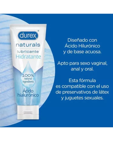 DUREX - LUBRIFIANT HYDRATANT NATUREL 100 ML DUREX - LUBRIFIANT HYDRATANT NATUREL 100 ML