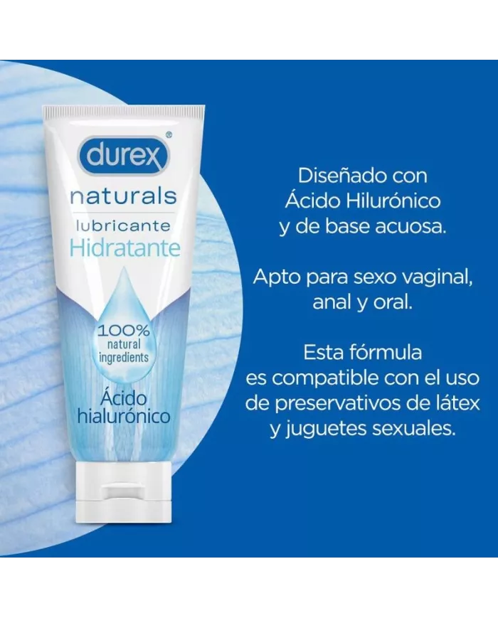 DUREX - LUBRIFIANT HYDRATANT NATUREL 100 ML DUREX - LUBRIFIANT HYDRATANT NATUREL 100 ML
