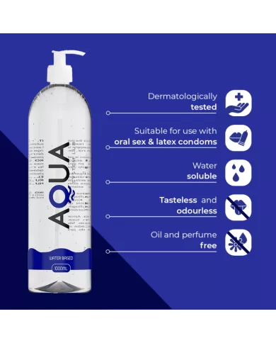 AQUA QUALITY - LUBRIFIANT À BASE D''EAU 1000 ML AQUA QUALITY - LUBRIFIANT À BASE D''EAU 1000 ML