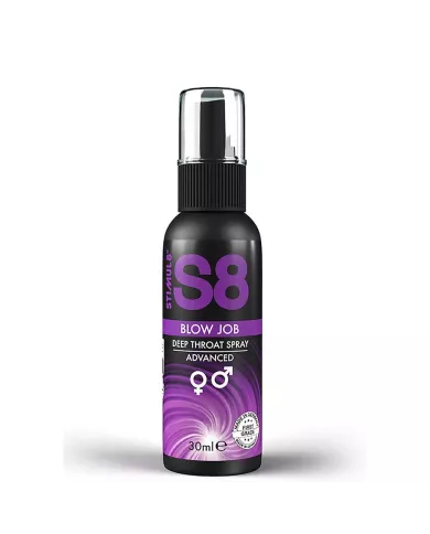 STIMUL8 - S8 BLOW JOB SPRAY GORGE PROFONDE 30 ML STIMUL8 - S8 BLOW JOB SPRAY GORGE PROFONDE 30 ML