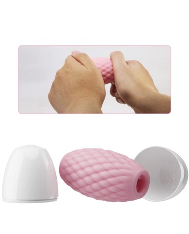 PRETTY LOVE - MASTURBATEUR POUR HOMME EN SILICONE ATHENA EROS ROSE