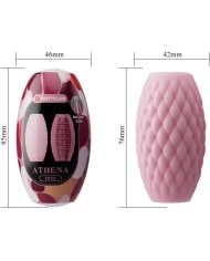 PRETTY LOVE - MASTURBATEUR POUR HOMME EN SILICONE ATHENA EROS ROSE