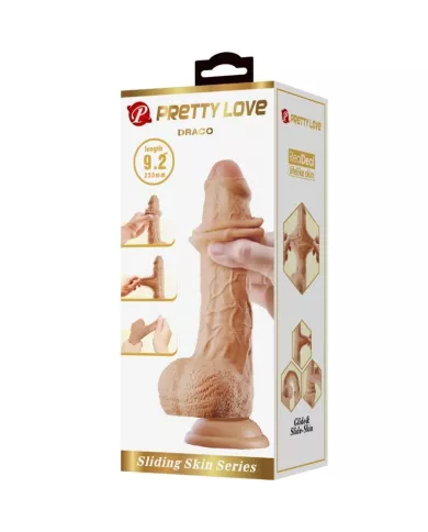 PRETTY LOVE - DRACO GODE RÉALISTE 23 CM CHAIR