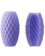PRETTY LOVE - MASTURBATEUR POUR HOMME EN SILICONE ATHENA EROS VIOLET