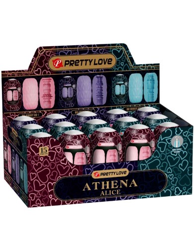PRETTY LOVE - ATHENA ALICE PACK 15 MASTURBATEURS MASCULINS DIVERS