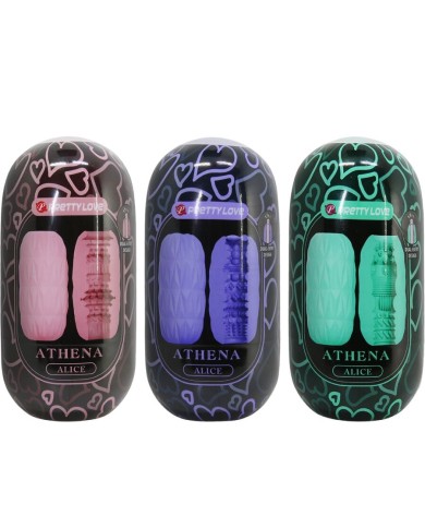 PRETTY LOVE - ATHENA ALICE PACK 15 MASTURBATEURS MASCULINS DIVERS
