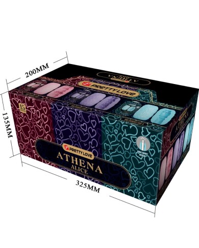 PRETTY LOVE - ATHENA ALICE PACK 15 MASTURBATEURS MASCULINS DIVERS