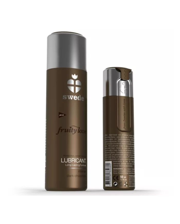 SWEDE - FRUITY LOVE LUBRIFIANT CHOCOLAT NOIR 50 ML