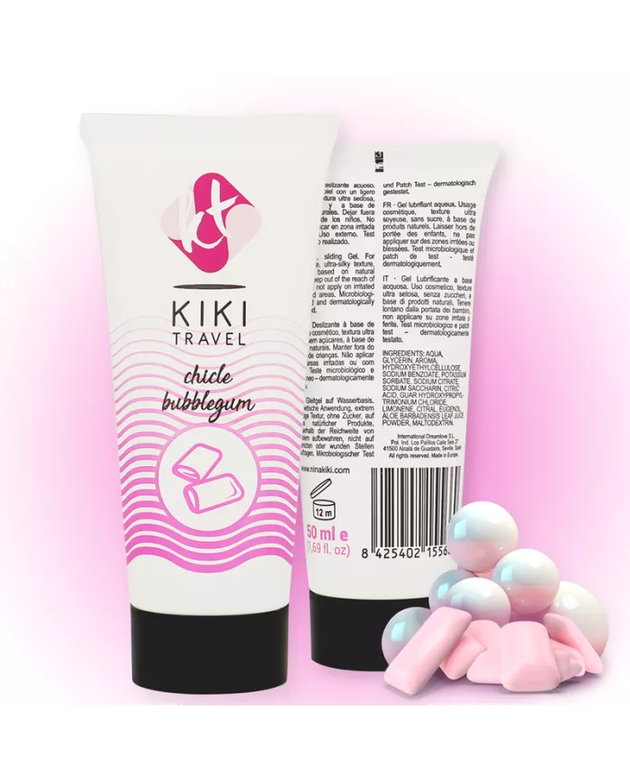 KIKÍ TRAVEL - LUBRIFIANT GOMME FRAISE 50 ML