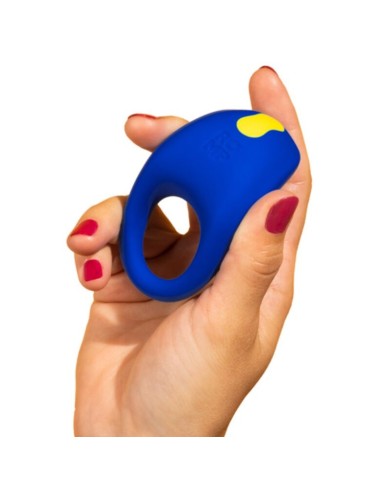 ROMP - JUKE ANNEAU PÉNIS EN SILICONE AVEC VIBRATEUR DE STIMULATION CLITORIALE