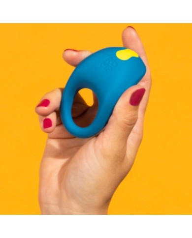 ROMP - JUKE ANNEAU PÉNIS EN SILICONE AVEC VIBRATEUR DE STIMULATION CLITORIALE
