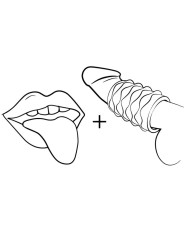 ROMP - MOSH MASTURBATEUR MÂLE TRANSPARENT AVEC GAINE RÉVERSIBLE DE 6 CM