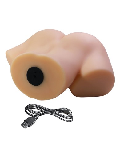 CRAZY BULL - VIVIAN DOUBLE MASTURBATEUR VIBRANT VAGINAL ET ANAL FLESH