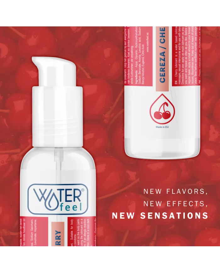 WATERFEEL - LUBRIFIANT CERISE 175 ML