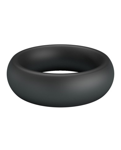 CRAZY BULL - ELIO ANNEAU PÉNAL EN SILICONE NOIR