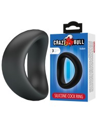 CRAZY BULL - VALEN ANNEAU PÉNAL ERGONOMIQUE EN SILICONE NOIR
