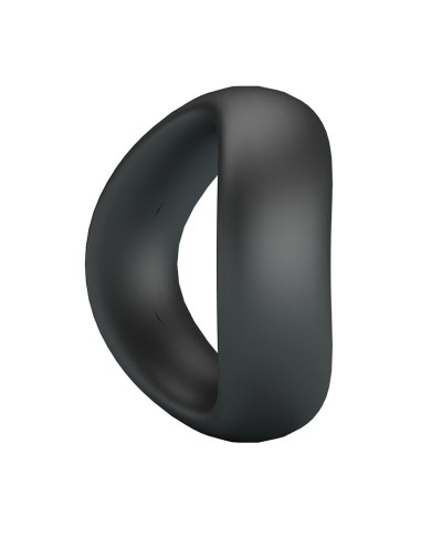 CRAZY BULL - VALEN ANNEAU PÉNAL ERGONOMIQUE EN SILICONE NOIR