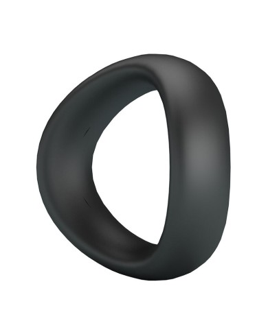 CRAZY BULL - VALEN ANNEAU PÉNAL ERGONOMIQUE EN SILICONE NOIR