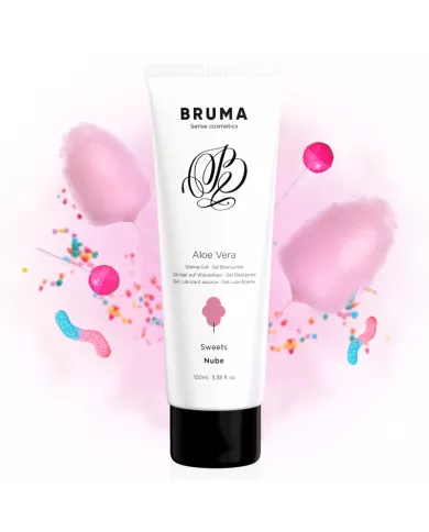 BRUMA - GEL GLISSANT À L'ALOE VERA SAVEUR BONBONS 100 ML BRUMA - GEL GLISSANT À L'ALOE VERA SAVEUR BONBONS 100 ML