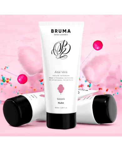 BRUMA - GEL GLISSANT À L'ALOE VERA SAVEUR BONBONS 100 ML BRUMA - GEL GLISSANT À L'ALOE VERA SAVEUR BONBONS 100 ML