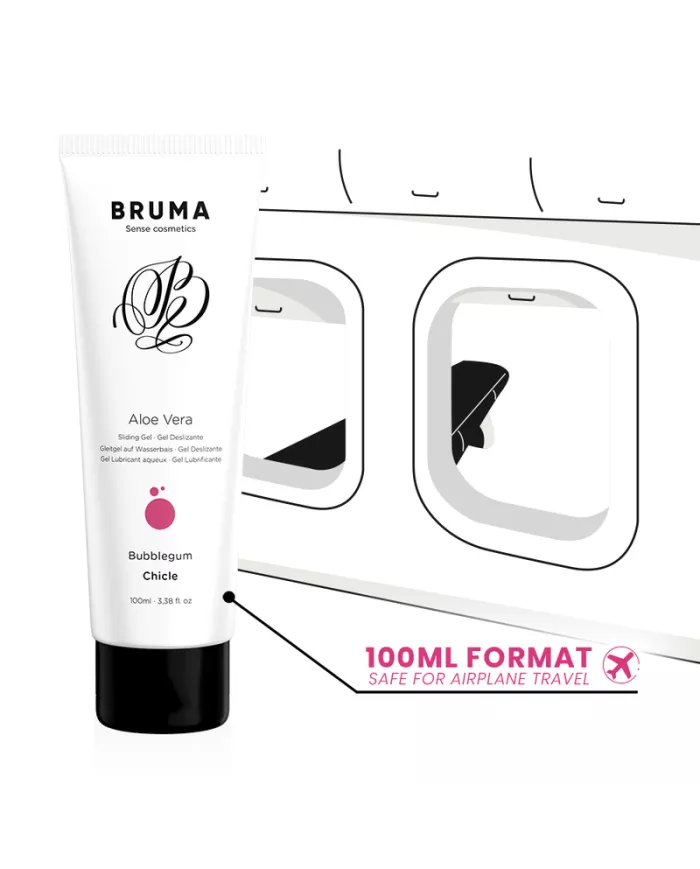 BRUMA - GEL GLISSANT ALOE VERA SAVEUR BUBBLEGUM 100 ML